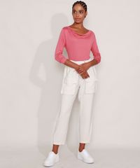 Blusa-de-Viscose-Manga-Longa-Decote-Degage-Rosa-Medio-9984556-Rosa_Medio_3