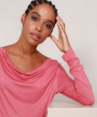 Blusa-de-Viscose-Manga-Longa-Decote-Degage-Rosa-Medio-9984556-Rosa_Medio_5