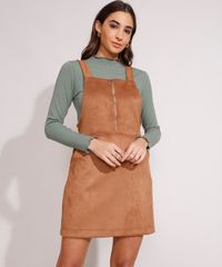 Salopete-de-Suede-com-Bolsos-e-Ziper-de-Argola-Caramelo-9984115-Caramelo_6 Salopete-de-Suede-com-Bolsos-e-Ziper-de-Argola-Caramelo-9984115-Caramelo_6