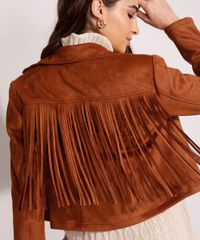 Jaqueta-Biker-de-Suede-com-Franjas-e-Bolsos-Caramelo-9969670-Caramelo_4