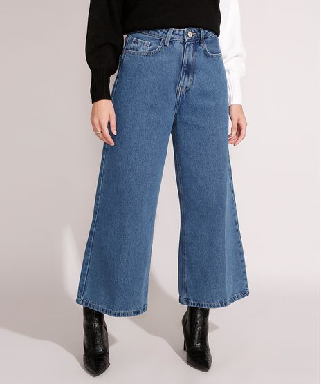 Calca-Wide-Cropped-Jeans-Cintura-Super-Alta-Azul-Medio-9991647-Azul_Medio_1