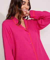 Pijama-Camisa-Manga-Longa-com-Vivo-Contrastante-Pink-9979905-Pink_4