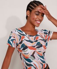 Camiseta-Estampada-Folhagem-Manga-Curta-Decote-Redondo-Bege-9989965-Bege_6