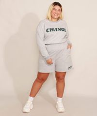 Short-de-Moletom-Plus-Size-com-Bolsos-Cintura-Alta-Mindset-Cinza-Mescla-9993025-Cinza_Mescla_3