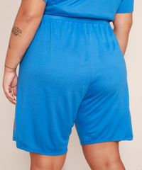 Bermuda-Plus-Size-com-Bolsos-Cintura-Super-Alta-Mindset-Azul-Royal-9993022-Azul_Royal_2