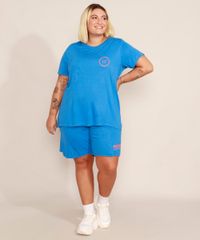 T-Shirt-Plus-Size--Change-Your-Mindset--Manga-Curta-Decote-Careca-Mindset-Azul-Royal-9993023-Azul_Royal_3