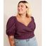 Blusa-Transpassada-Estampada-Xadrez-Plus-Size-Manga-Bufante-Decote-V-Mindset-Azul-Marinho-9993229-Azul_Marinho_1