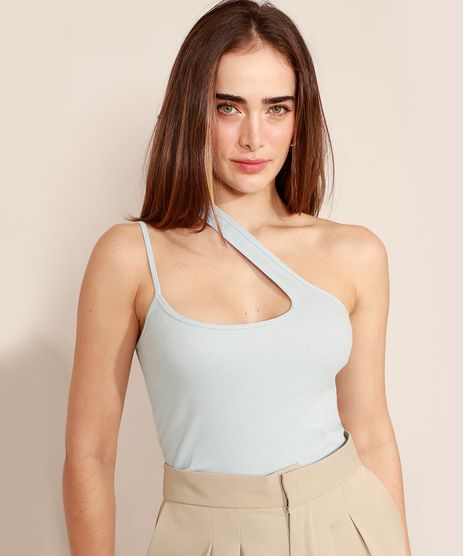 Blusa-Um-Ombro-So-Canelada-com-Vazado-Assimetrico-Alca-Fina-Mindset-Azul-Claro-9982675-Azul_Claro_1