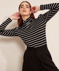 Blusa-Listrada-Manga-Longa-Gola-Alta-com-Lastex-Mindset-Preta-9993180-Preto_6