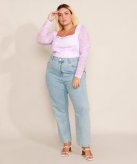 Blusa-de-Tule-Estampada-Tie-Dye-Manga-Longa-Decote-Reto-Mindset-Lilas-9993903-Lilas_3