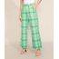 Calca-Wide-Estampada-Xadrez-Alfaiataria-com-Bolsos-Cintura-Alta-Mindset-Verde-9993924-Verde_1