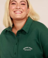 Blusao-Polo-de-Moletom-Plus-Size-com-Bordado--Change-Your-Mindset--Mindset-Verde-Escuro-9993015-Verde_Escuro_6