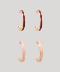 Kit-de-2-Brincos-de-Argola-com-Resina-Dourado-9980882-Dourado_2