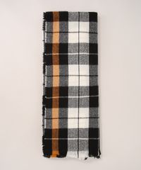Cachecol-Feminino-de-Trico-Estampado-Xadrez-Preto-9841635-Preto_3