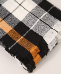 Cachecol-Feminino-de-Trico-Estampado-Xadrez-Preto-9841635-Preto_4
