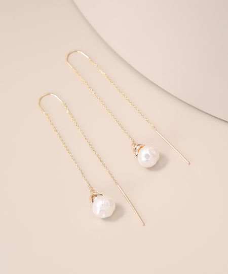 Brinco-Feminino-Alongado-com-Corrente-e-Perola-Dourado-9980821-Dourado_1