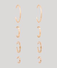 Kit-de-4-Brincos-de-Argola-Dourado-9980858-Dourado_2