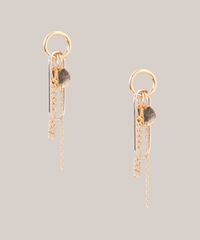 Brinco-Feminino-com-Elos-e-Medalha-Multicor-9980872-Multicor_2