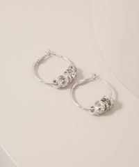 Brinco-Feminino-de-Argola-com-Strass-Prateado-9980886-Prateado_1