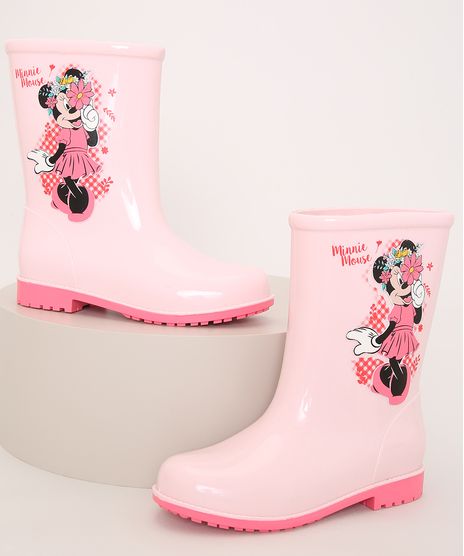 Galocha-Infantil-Minnie-Cano-Alto-com-Brilho-Grendene-Rosa-9986832-Rosa_1