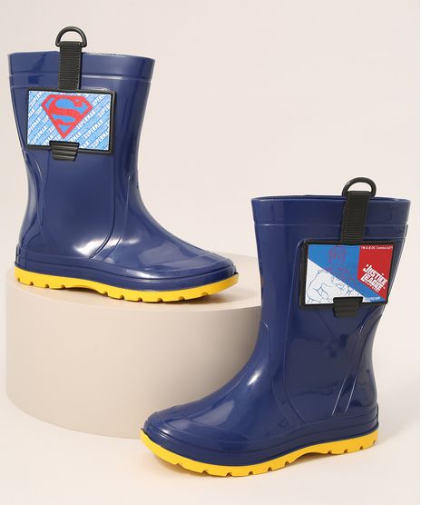 Galocha-Infantil-Super-Homem-Cano-Alto-Grendene-Azul-9986799-Azul_1