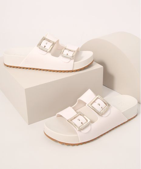 Rasteirinha-Feminina-com-Fivela-Partner-Zaxy-Off-White-9990985-Off_White_1