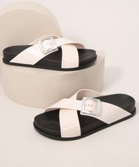 Rasteirinha-Feminina-Tiras-Cruzadas-com-Fivela-Choice-Zaxy-Off-White-9990990-Off_White_1