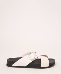 Rasteirinha-Feminina-Tiras-Cruzadas-com-Fivela-Choice-Zaxy-Off-White-9990990-Off_White_2