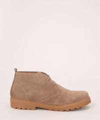Bota-Masculina-de-Camurca-Cano-Baixo-Tratorada-com-Cadarco-Oneself-Bege-9994058-Bege_2