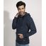 Blusao-de-Moletom-Masculino-Texturizado-com-Capuz-e-Bolso-Azul-Marinho-Mescla-9784436-Azul_Marinho_Mescla_1