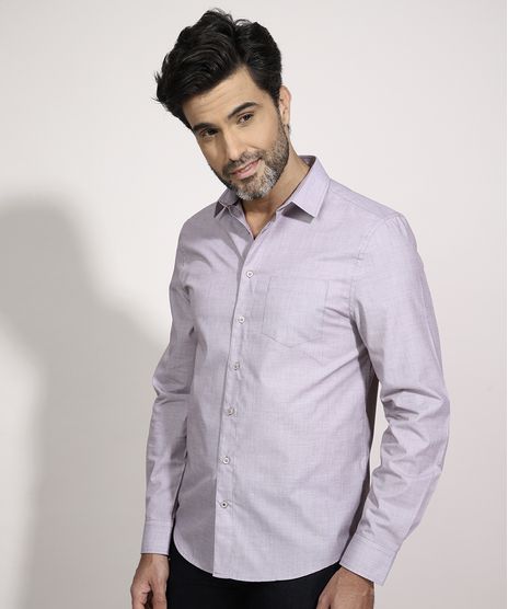 Camisa-Social-Comfort-com-Bolso-Manga-Longa-Vermelha-Escuro-8826559-Vermelho_Escuro_1