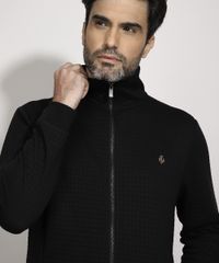Blusao-de-Moletom-Texturizado-Gola-Alta-com-Bordado-Preto-9972810-Preto_5
