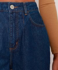 Calca-Wide-Pantalona-Jeans-com-Pences-e-Barra-a-Fio-Cintura-Super-Alta-Azul-Escuro-9992130-Azul_Escuro_6