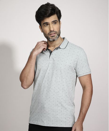 Polo-Tradicional-Estampado-Geometrico-Manga-Curta-Cinza-Mescla-9981827-Cinza_Mescla_1