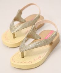 Chinelo-Infantil-com-Brilho-e-Elastico-Posterior-Ipanema-Bege-9991420-Bege_3