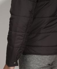 Jaqueta-Puffer-de-Nylon-Masculina-com-Bolsos-Marrom-9783097-Marrom_5