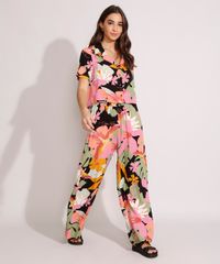Calca-Pantalona-de-Viscose-Estampada-de-Araras-Cintura-Super-Alta-Preta-9984929-Preto_3