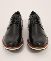 Sapato-Casual-Masculino-Bico-Redondo-com-Cadarco-Oneself-Preto-9994073-Preto_5