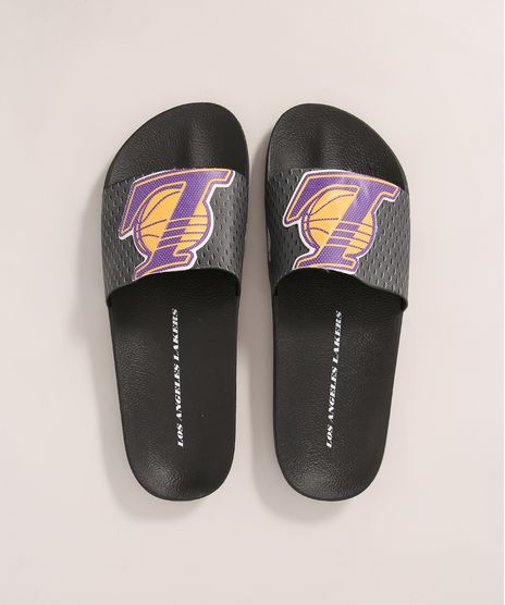 Chinelo-Masculino-Slide-NBA-Lakers-Rider-Preto-9990855-Preto_1