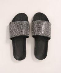 Chinelo-Feminino-Slide-com-Strass-Oneself-Preto-9990898-Preto_1