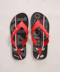 Chinelo-Masculino-Bold-NBA-Chicago-Bulls-Rider-Preto-9990852-Preto_1