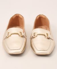 Mocassim-Feminino-Bico-Quadrado-Via-Uno-Dourado-9990549-Dourado_5