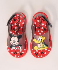 Papete-Infantil-Turma-do-Mickey-Grendene-Vermelha-9991129-Vermelho_2