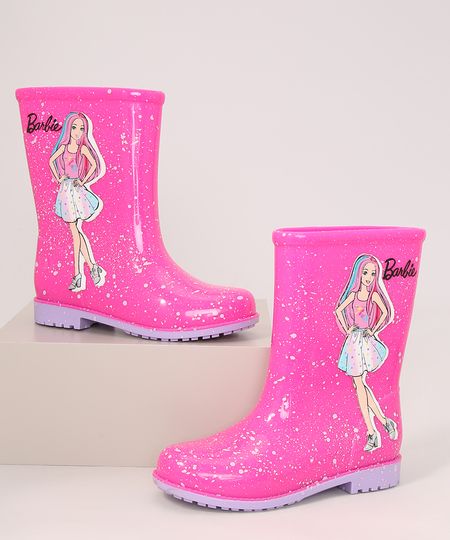 Galocha-Infantil-Barbie-Fashion-Estampada-de-Respingos-Grendene-Pink-9991142-Pink_1 Galocha-Infantil-Barbie-Fashion-Estampada-de-Respingos-Grendene-Pink-9991142-Pink_1