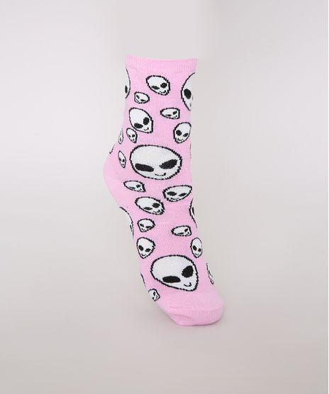 Meia-Cano-Alto-Divertida-Estampada-de-ET-Rosa-9985028-Rosa_1