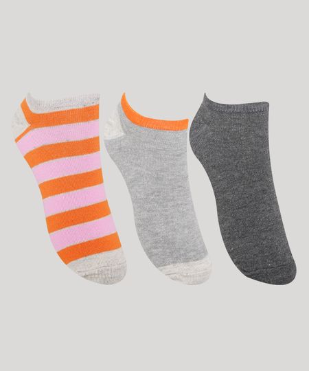 Kit-de-3-Meias-Cano-Baixo-Esportivas-Ace-Color-Block-Cinza-Mescla-9985032-Cinza_Mescla_1 Kit-de-3-Meias-Cano-Baixo-Esportivas-Ace-Color-Block-Cinza-Mescla-9985032-Cinza_Mescla_1