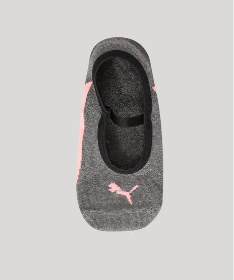 Meia-Sapatilha-Antiderrapante-Pilates-Puma-Cinza-Mescla-Escuro-9992782-Cinza_Mescla_Escuro_1