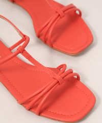 Rasteirinha-Feminina-com-Tiras-Finas-Oneself-Coral-9990705-Coral_3