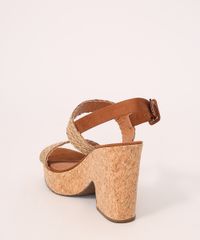 Sandalia-Feminina-Plataforma-Alta-de-Cortica-com-Trancas-e-Suede-Oneself-Bege-9992801-Bege_4
