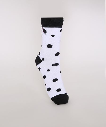 Meia-Cano-Alto-Divertida-Estampada-101-Dalmatas-Branca-9986473-Branco_1 Meia-Cano-Alto-Divertida-Estampada-101-Dalmatas-Branca-9986473-Branco_1
